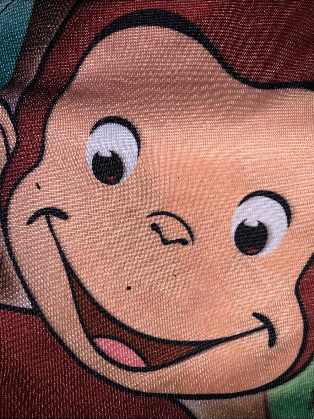 Vintage Curious George Full-Zip Hoodie Size: 4T
